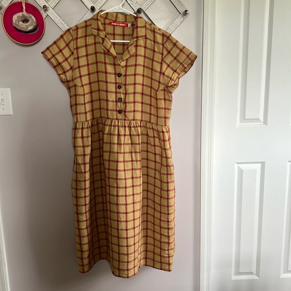 Pyne & Smith #30 Emmeline check dress